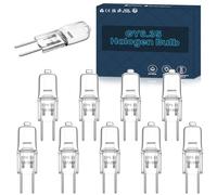 Klarlight g6.35 LED 35w 12V halogène ampoule dimmable basse tension 12V gy6.35 douille ampoule blanc chaud 2700k halostar éclairage 360 ° angle de faisceau (10 PCS)