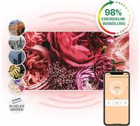 Klarstein Air Art Smart Chauffage Infrarouge, 700W Radiateur Electrique pour Maison, Contrôle via l'Application IoT/WiFi, Détection de Fenêtre Ouverte, Chauffage Mural, Thermostat, Econome, Sans CO2