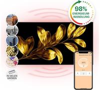 Klarstein Air Art Smart Chauffage Infrarouge, 700W Radiateur Electrique pour Maison, Contrôle via l'Application IoT/WiFi, Détection de Fenêtre Ouverte, Chauffage Mural, Thermostat, Econome, Sans CO2