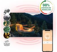 Klarstein Air Art Smart Chauffage Infrarouge, 700W Radiateur Electrique pour Maison, Contrôle via l'Application IoT/WiFi, Détection de Fenêtre Ouverte, Chauffage Mural, Thermostat, Econome, Sans CO2