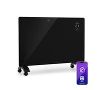 Klarstein Bansin Crystal Smart 1500W 15m² Convecteur Électrique Noir