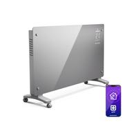 Klarstein Bansin Crystal Smart 2500W 25m² Convecteur Électrique Gris