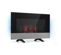 Klarstein Basel 2000W 72cm Cheminée électrique Noir