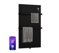 Klarstein BathRadiant Smart 600W Chauffage de Salle de Bain Infrarouge Noir