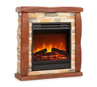 Klarstein Beerenberg 1800W 60cm Cheminée électrique Brun Clair