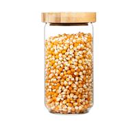 Klarstein Bocal empilable avec couvercle en bambou 580 ml