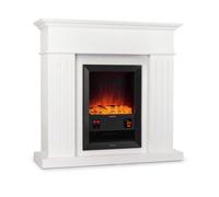 Chauffage électrique - Klarstein Kamini FXL - Fausse cheminée - 1000/2000W - Eclairage LED 2W - Blanc Blanc G
