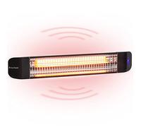 Klarstein Chauffage Electrique à Infrarouge, Chauffage de Jardin 2400W, Smart WiFi App, Minuterie, Affichage LED, Chauffage Exterieur Terrasse IP65 pour Veranda, Chauffage d'Appoint Econome, Sans CO2