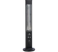 Klarstein Chauffage infrarouge, Chauffage radiant pour l'intérieur, Chauffage infrarouge sur pied, Chauffage électrique sûr avec protection anti-basculement, Chauffage à haute efficacité énergétique a