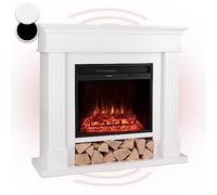 Klarstein LasPilas 1800W 108cm Cheminée électrique Blanc