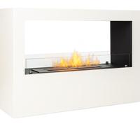Klarstein Cheminee Electrique Effet Flamme, Cheminée Electrique Decorative Chauffante de 900/1800 W, Télécommande et Minuterie, Fausse Cheminée a LED, Chauffage Cheminée Électrique a Poser