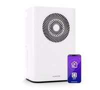 Klarstein CircleDry Smart 12 L Déshumidificateur | 12 L/jour | 260 W | 30 m² | WiFi | Minuterie | Filtre