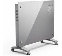 Klarstein Convecteur Smart 1500 Chauffage 1500 W Contrôle par App 5- 50 °C Affichage LED Écran tactile Gris