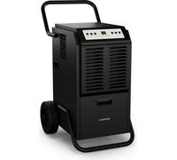 Klarstein DuraDry 50L déshumidificateur d'air, 52 dB, réservoir de 5,5L, minuterie 24h, dégivrage auto, filtre lavable, portable, déshumidificateur électrique pour grands espaces, sous-sols, entrepôts