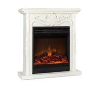 Klarstein Lienz 1800W 60cm Cheminée Électrique Blanc