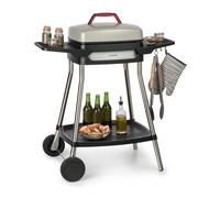 Klarstein Barbecue électrique Gatsby 2000 W 42 x 37 cm Argent