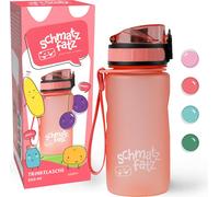 Klarstein Gourde Sport, Bouteille d'Eau Sport qui Garde l'Eau Froide, Gourdes, Bouteille Eau Sport pour Adulte, Homme, Femme et Enfant, Gourde Sans BPA, Water Bottle Etanche, Anti Fuite, 350ml, Corail