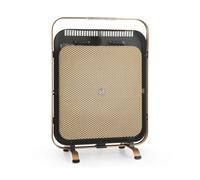 Klarstein Radiateur Infrarouge, Chauffage Infrarouge 1300W, Chauffage Portable en Aluminium, Chauffage d'Appoint avec Marbre de Rétention de Chaleur, Thermostat, Antigel, Faible Conso d'Énergie