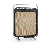 Klarstein Radiateur Infrarouge, Chauffage Infrarouge 1300W, Chauffage Portable en Aluminium, Chauffage d'Appoint avec Marbre de Rétention de Chaleur, Thermostat, Antigel, Faible Conso d'Énergie