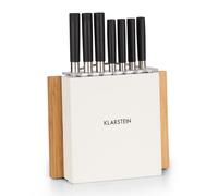 Klarstein Kitano Plus ensemble de couteaux avec planche à découper