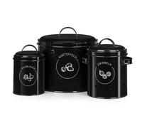 Klarstein Pots de conservation en lot de 3