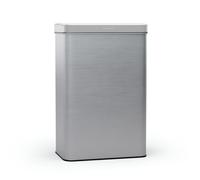 Klarstein Poubelle à capteur sans contact 50 L - poubelle à détecteur de mouvement, acier inoxydable, Soft-Close, poubelle de cuisine