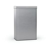 KLARSTEIN Poubelle à capteur sans contact 50 L - poubelle à détecteur de mouvement, acier inoxydable, Soft-Close, poubelle de cuisine