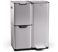 Klarstein Poubelle Tiyo 3-en-1 60 litres