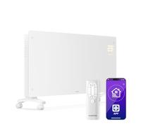 Klarstein Radiateur Electrique 3000W, Convecteur Électrique Sur Pied & Mural, Chauffe 30m², Silencieux, Thermostat, Minuterie, Contrôle App & Télécommande, Sécurité Enfant, Blanc