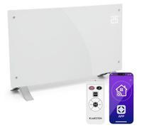 Klarstein Radiateur Electrique à Faible Consommation d'Energie, 2000W Chauffage Electrique d'Intérieur avec Thermostat, Portable, Chauffage Mural, Chauffage d'Appoint, Radiateurs, Pieds en Aluminium