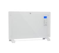 Klarstein Radiateur Electrique Mobile, Chauffage Electrique Mural 2000W à Faible Consommation d'Energie pour Maison, Salle de Bain, Convecteur, Radiateurs Electriques Silencieux, Thermostat
