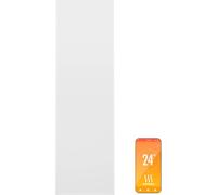 Klarstein radiateur infrarouge avec thermostat, chauffage électrique 320 W, chauffage infrarouge pour maison connectée pour montage mural, IR avec contrôle par application et détection de fenêtre ouve