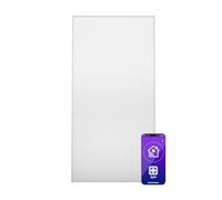 Klarstein radiateur infrarouge avec thermostat, chauffage électrique 770 W, chauffage infrarouge pour maison connectée pour montage mural, IR avec contrôle par application et détection de fenêtre ouve