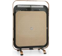 Klarstein Radiateur Infrarouge, Chauffage Infrarouge 1300W, Chauffage Portable en Aluminium, Chauffage d'Appoint avec Marbre de Rétention de Chaleur, Thermostat, Antigel, Faible Conso d'Énergie