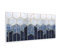 Klarstein Air Art Smart Chauffage Infrarouge, 700W Radiateur Electrique pour Maison, Contrôle via l'Application IoT/WiFi, Détection de Fenêtre Ouverte, Chauffage Mural, Thermostat, Econome, Sans CO2