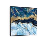 Klarstein Radiateur infrarouge intelligent Wonderwall Air Art marbre bleu