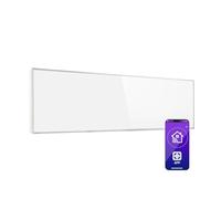 Klarstein Radiateur Infrarouge Mural Intelligent, Chauffage Infrarouge 300W, Panneau Chauffant APP Mobile, Radiateur Electrique Extra Plat, Salle de Bain, Sans CO2, Faible Conso d'Energie