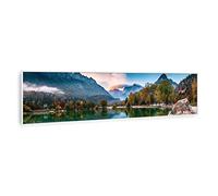 Klarstein Radiateur Infrarouge Mural Intelligent, Chauffage Infrarouge 350W, Panneau Chauffant Infrarouge, APP Mobile, Radiateur Electrique Extra Plat, Salle de Bain, Sans CO2, Faible Conso d'Energie