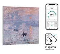 Klarstein Radiateur Infrarouge Mural Intelligent, Chauffage Infrarouge 350W, Panneau Chauffant Infrarouge, APP Mobile, Radiateur Electrique Extra Plat, Salle de Bain, Sans CO2, Faible Conso d'Energie