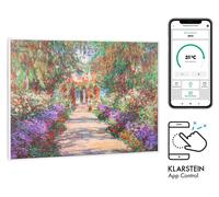 Klarstein Radiateur Infrarouge Mural Intelligent, Chauffage Infrarouge 500W, Panneau Chauffant Infrarouge, APP Mobile, Radiateur Electrique Extra Plat, Salle de Bain, Sans CO2, Faible Conso d'Energie