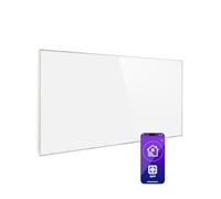 Klarstein Radiateur Infrarouge Mural Intelligent, Chauffage Infrarouge 600W, Panneau Chauffant Infrarouge, APP Mobile, Radiateur Electrique Extra Plat, Salle de Bain, Sans CO2, Faible Conso d'Energie