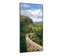 Klarstein Radiateur Infrarouge Mural Intelligent, Chauffage Infrarouge 700W, Panneau Chauffant APP Mobile, Radiateur Electrique Extra Plat, Salle de Bain, Sans CO2, Faible Conso d'Energie