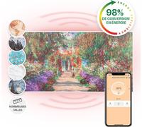 Klarstein Radiateur Infrarouge Mural Intelligent, Chauffage Infrarouge 700W, Panneau Chauffant Infrarouge, APP Mobile, Radiateur Electrique Extra Plat, Salle de Bain, Sans CO2, Faible Conso d'Energie