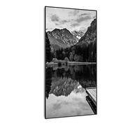 Klarstein Radiateur Infrarouge Mural Intelligent, Chauffage Infrarouge 700W, Panneau Chauffant Infrarouge, APP Mobile, Radiateur Electrique Extra Plat, Salle de Bain, Sans CO2, Faible Conso d'Energie