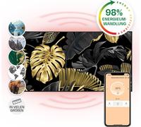 Klarstein Radiateur Infrarouge Mural Intelligent, Chauffage Infrarouge 700W, Panneau Chauffant Infrarouge, APP Mobile, Radiateur Electrique Extra Plat, Salle de Bain, Sans CO2, Faible Conso d'Energie