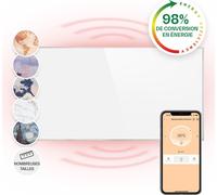 Klarstein Radiateur Infrarouge Mural Intelligent, Chauffage Infrarouge 720W, Panneau Chauffant Infrarouge, APP Mobile, Radiateur Electrique Extra Plat, Salle de Bain, Sans CO2, Faible Conso d'Energie