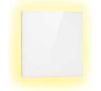 Klarstein Radiateurs Chauffage Radiant Electrique IP44, Chauffage salle de bain infrarouge Intelligent WiFi et App, Radiateur Electrique Mural 500W, Heater avec Détection Fenêtre Ouverte, Thermostat
