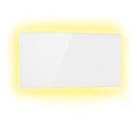 Klarstein Radiateurs Chauffage Radiant Electrique IP44, Chauffage salle de bain infrarouge Intelligent WiFi et App, Radiateur Electrique Mural 1000W, Heater avec Détection Fenêtre Ouverte, Thermostat