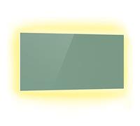 Klarstein Radiateurs Chauffage Radiant Electrique IP44, Chauffage salle de bain infrarouge Intelligent WiFi et App, Radiateur Electrique Mural 1000W, Heater avec Détection Fenêtre Ouverte, Thermostat