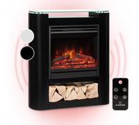 Klarstein Studio 5 Smart 1800W 62cm Cheminée Électrique Noir
